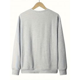 Men'S Custom Photo/Text/Logo Hoodie - Personalized All-Season Sweatshirt with Your Own Design, Loose Fit Round Neck, Durable Affordable Printed Sweater for Events, Promotional Gifts & Daily Wear - Custom Clothing Service, Plus Size Sweaters for Men