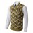 Men's Soft Beige/Brown/Argyle Sweater Vest - Slim Fit V-Neck Pullover, Knit Office & Formal Attire, Autumn/Winter Layering Piece for Business Casual or Casual Attire, Sophisticated Weave, Ribbed Texture, PLUS SIZE