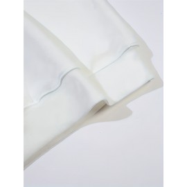 Men'S Custom Photo/Text/Logo Hoodie - Personalized All-Season Sweatshirt with Your Own Design, Loose Fit Round Neck, Durable Affordable Printed Sweater for Events, Promotional Gifts & Daily Wear - Custom Clothing Service, Plus Size Sweaters for Men