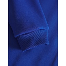 Men's Casual Hooded Sweater with Logo & 1985 Print - Oversized Brown Hoodie, Loose Fit Long Sleeve Pullover, Vintage Lettering, Machine Washable for Spring/Fall Layering (No Transparency), PLUS SIZE