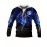 Men's Full-Body Wolf 3D Print Hooded Jacket - Realistic Wolf & Moon Night Sky Design, Knitted Fiber Coat with Zipper Closure, Machine Washable Winter Jacket for Outdoor Wear, Plus Size (Black/Green) - Wolf Howling Print Hoodie, PLUS SIZE