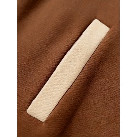 Men's Large Size Baseball Jacket with Letter 'M' Print (for Miami/other letters) - Buttonless Snap Closure, Machine-Washable Polyester Coat, Pockets - Casual Winter Outerwear for Big & Tall, Christmas Gift (No hat Included), PLUS SIZE