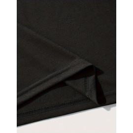 Plus Size Men'S Casual Crew Neck 