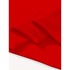 Men'S Plus Size Beige T-Shirt - 