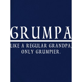 Funny Grandpa Saying T-Shirt - Plus Size Men's Heavyweight Tee with 