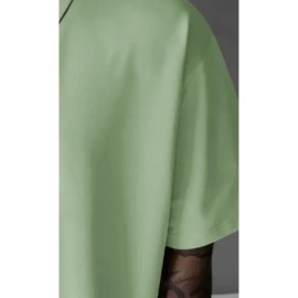 Men's Gothic Skull & Rose T-Shirt with Back Print - Oversized Streetwear Fit, Bold 